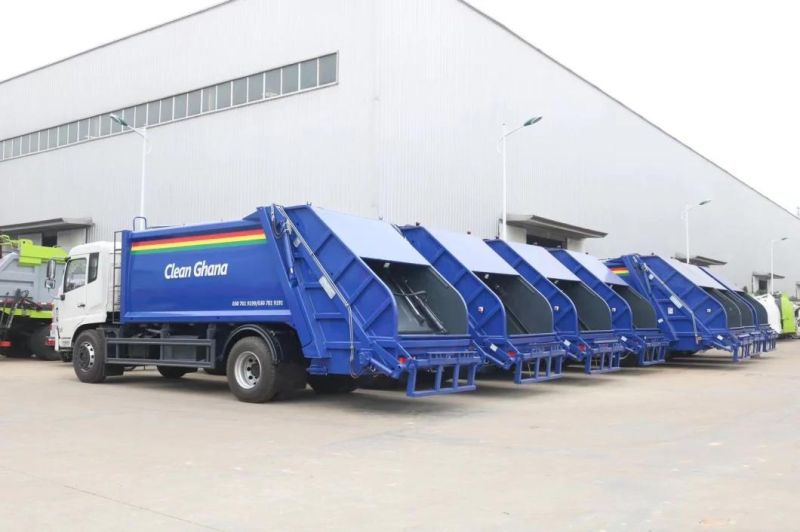 14cbm 16cbm Garbage Compactor Truck for Ghana