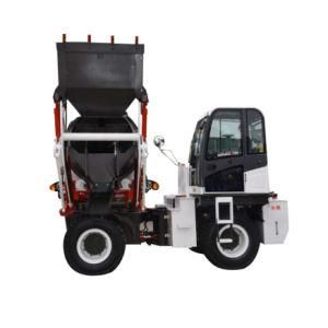 for Load 1500L Mini Mobile Self Loading Concrete Mixer Truck