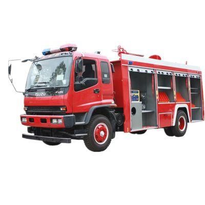 Suzu Fvr Fire Engine (6000L-7000L Water Tanker Fire Cannon CB10/40 Spray &gt; 65m)