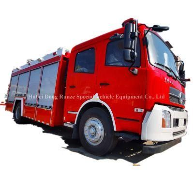 Dongfeng Foam Water Tank Firefighting Truck Double Cabin (Water 6000L Foam 2000L)
