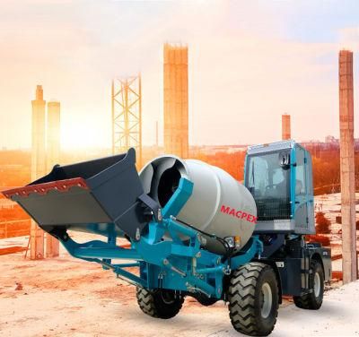 Self Feeding Concrete Mixing Truck with 1.0/1.2/1.5/1.8/2.0/2.5/3.5/4.0 M3 Volume