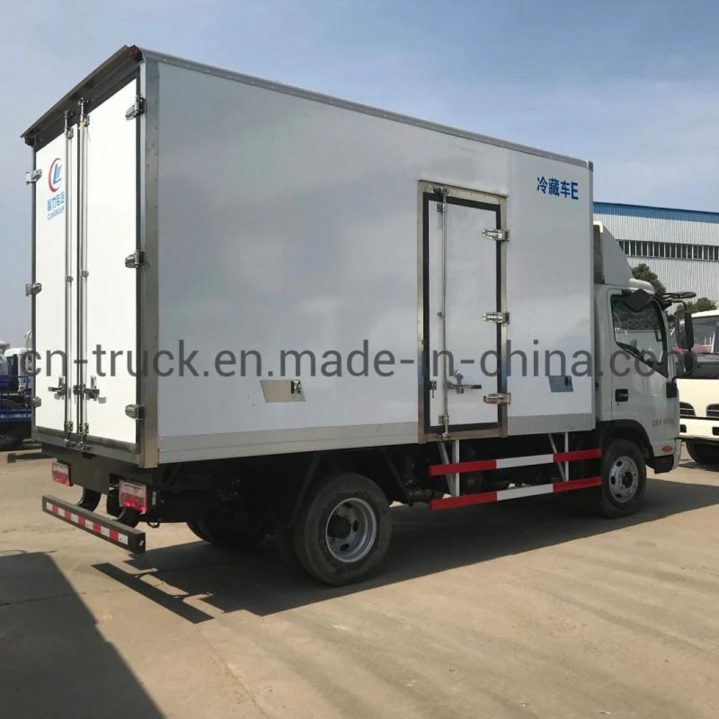 6X2 Factory Direct Sales 40cbm 7m 6m Freezer Van Truck Reefer Truck