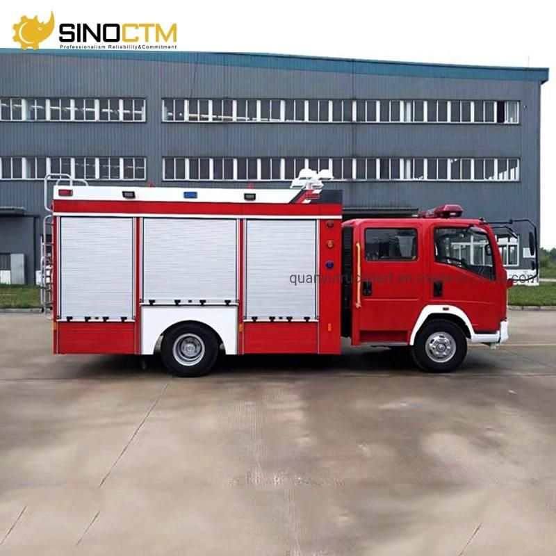 Good Sales 4t Water and Foam Fire Extinguish Tanker Truck