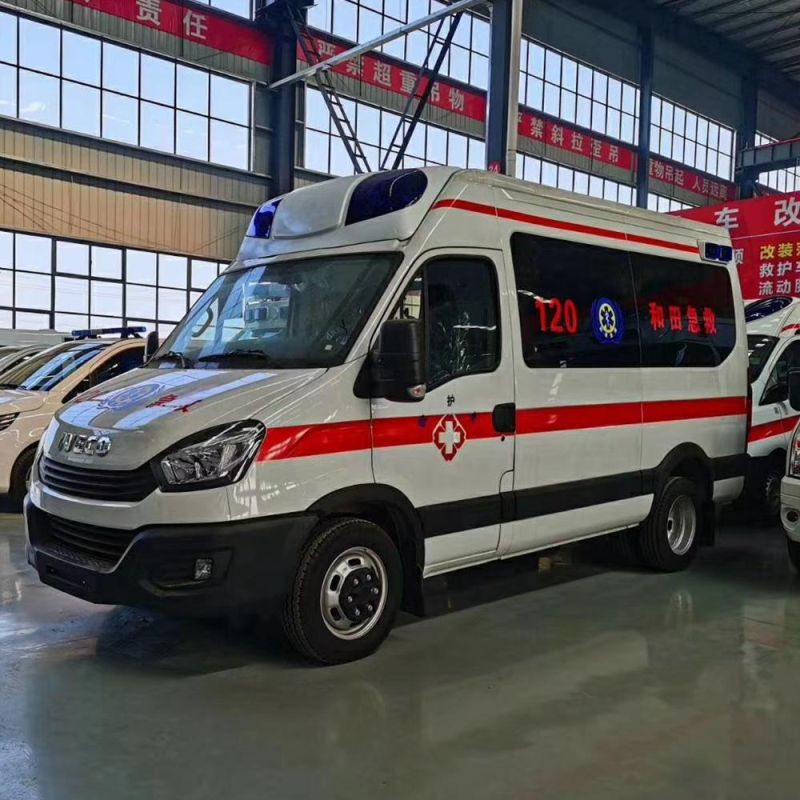 Ambulance for Patient Transport, ICU Ambulance Intensive Care Unit Ambulance Factory Directly Sales