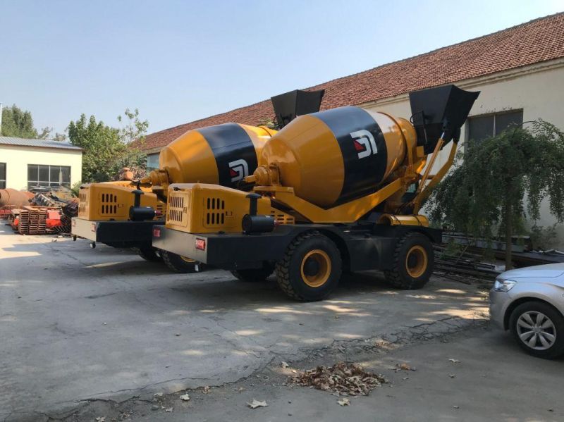 Liugong 4m3 Self Loading Concrete Mixer Hy400 for Sale