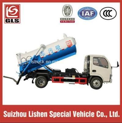 Double Axle Sewage and Fecal Suction Tanker