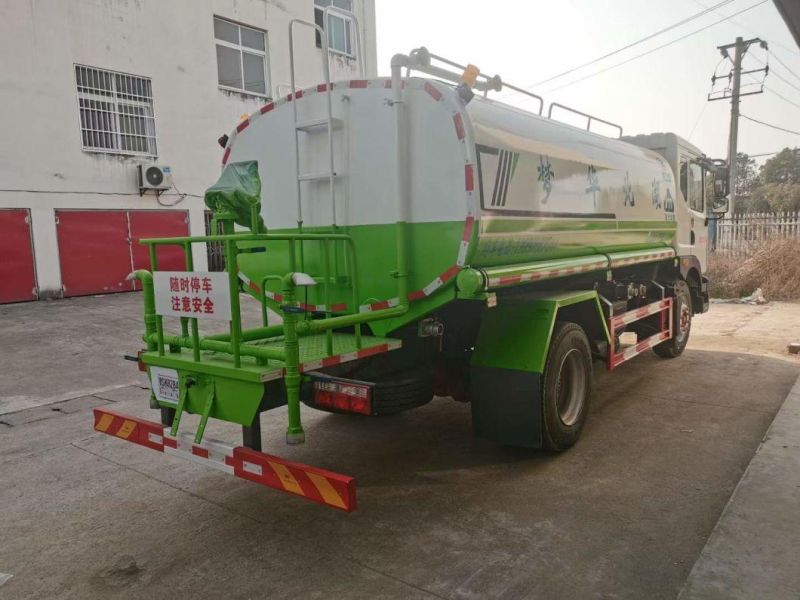 Dongfeng 4*2 Water Tank Truck Capacity 15000 Liter