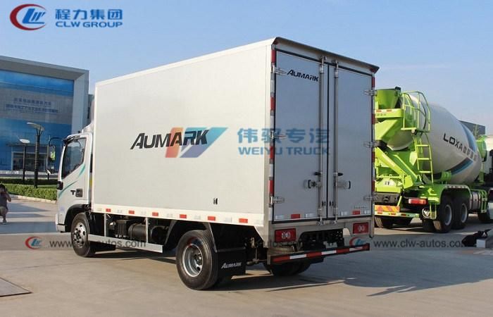 Foton 5 Tons Fresh Seafood Vegetables Vaccine Transport Refrigerated Vehicles Freezer Van Truck