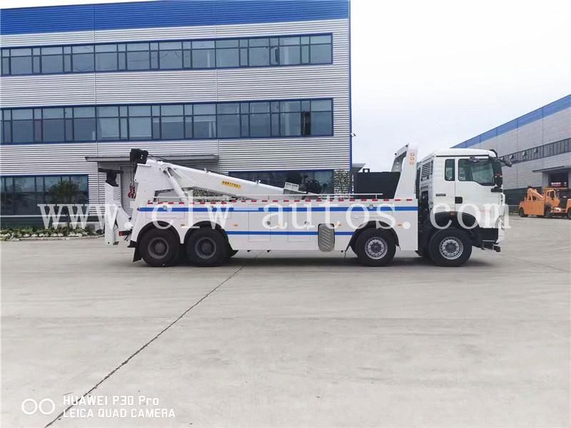 Sinotruk HOWO 6X4 Heavy Duty 20tons 25tons Wrecker Towing Truck Emergency Road Recovery Towing Conjoined Truck