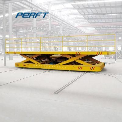 China Battery Operated Anti-Explosion Hydraulic Lifting Platfrom Carriers
