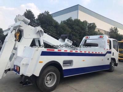 Isuzu Japan Technology 4X2 Road Truck Integrated Tow and Crane Wrecker