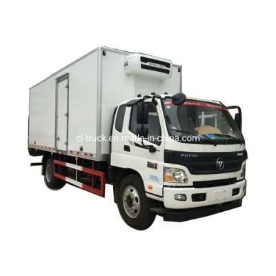 HOWO Foton Right Left Hand Drive Refrigerated Freezer Aumark 6tons 7tons 8tons Refrigerator Truck for Sale