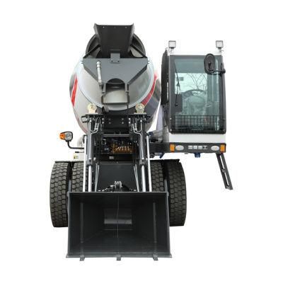 Shanyi Brand Self Loading Concrete Mixer Truck for Sale