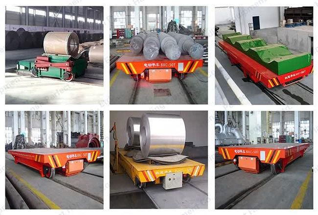 Aluminum Factory Larger Table Size Battery Driven Transport Carriage