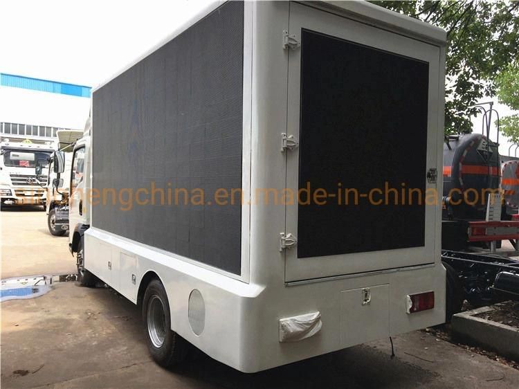 Mini Foton LED Advertising / Ads Displaytruck with P4 Screen for Sale