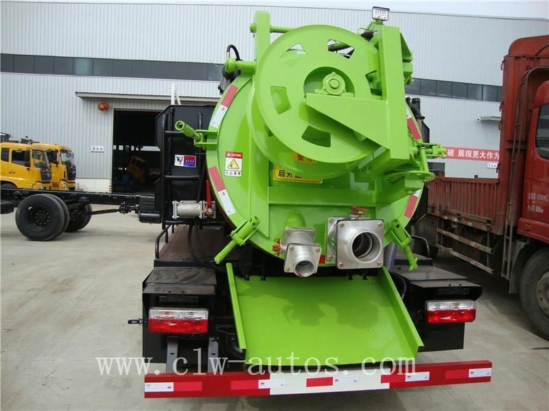 Dongfeng 4X2 Duolika 6cbm High Pressure Jetting and Sewer Suction Truck