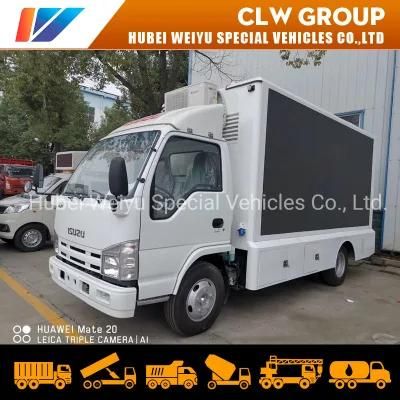 Isuzu LHD P4 P5 P6 LED Display Road Show Advertising Mobile LED Billboard Truck