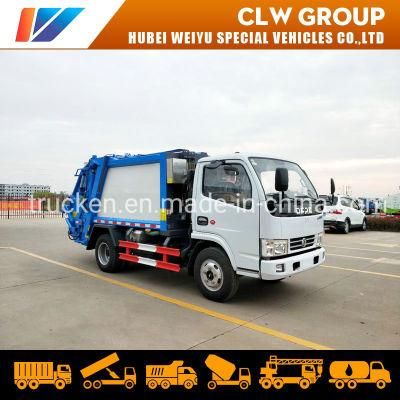 Dongfeng 4X2 5 Cubic Meters Waste Collector Truck Compressed Garbage Truck