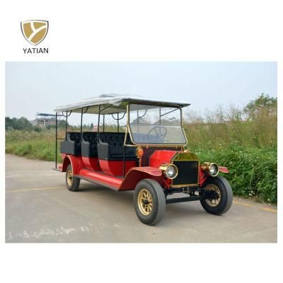 11 Seats Tourist Electric Sightseeing Car Shuttle for Sale