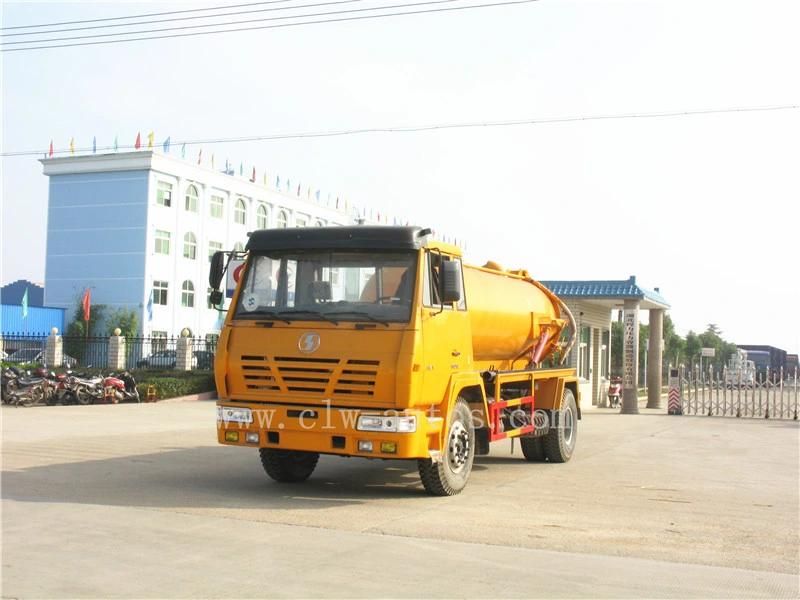 Shacman 4X2 Model 10000liters Vacuum Sewage Suction Truck Sewer Suction Tank Truck