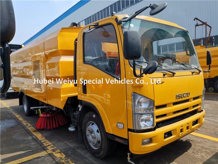 190HP Street Sweeper Vehicle Manufacturer 5000liters Road Washing Truck