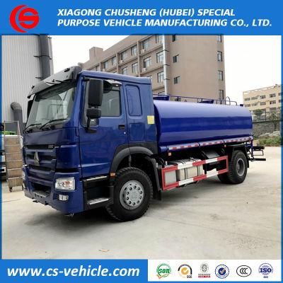 Sinotruck HOWO 15tons Water Sprinkler Truck 15000L Water Tanker Truck