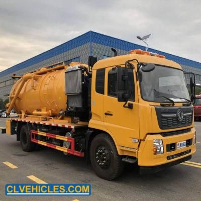 Hot Sale Economic 10m3 Fecal Suction Cleaning Sewage Vacuum Truck