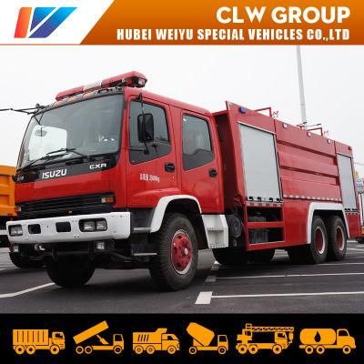 Isuzu 11000liters 10 Wheels Foam Fire Truck Fire Engine for Fire Emergency Rescue