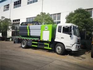 12 Cbm Sewer Dredging and Cleaning Vehicle Combined Type
