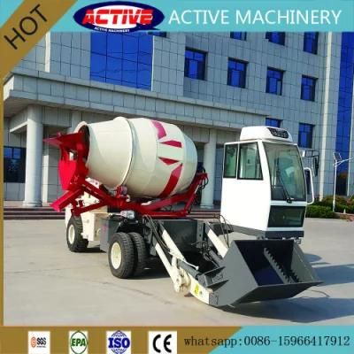 ACTIVE Brand AL920C Self-loading Concrete Mixer with 2.8m3 Mixing Drum