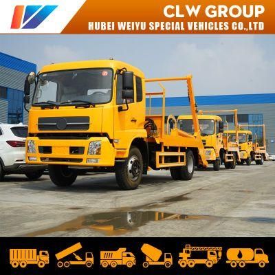 Hot Sale 8m3 10m3 Refuse Collector Garbage Truck Skip Loader Truck Waste Treatment