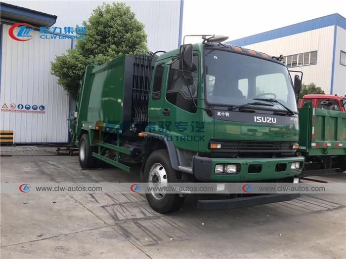 Brand New Used Garbage Truck Isuzu Garbage Compactor Truck Ftr 8t 10tons Sanitation Compression Rubbish Collect Trucks Special Design