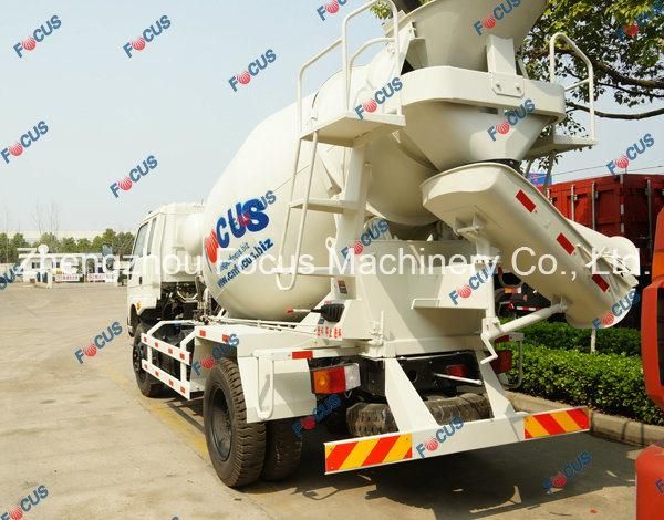 3m3, 4m3 4X2 Rhd Transit Mixer for Sale