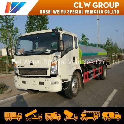 Heavy Duty 10/12 Liters Sinotruk HOWO Heavy Road Sprinkler Sanitation Vehicle Tank/Tanker Water Truck