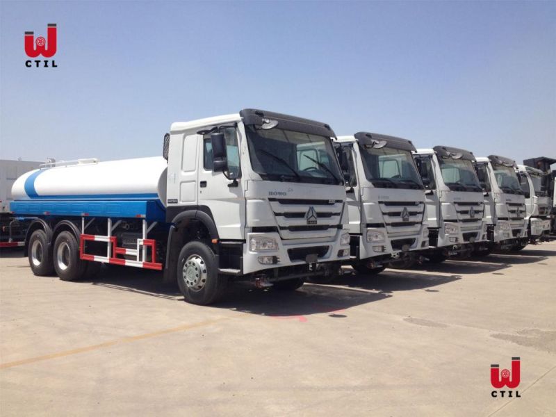 Sinotruk HOWO Water Truck Installtd High-Pressure Water Gun 20000 Liter Water Spray Tank Truck