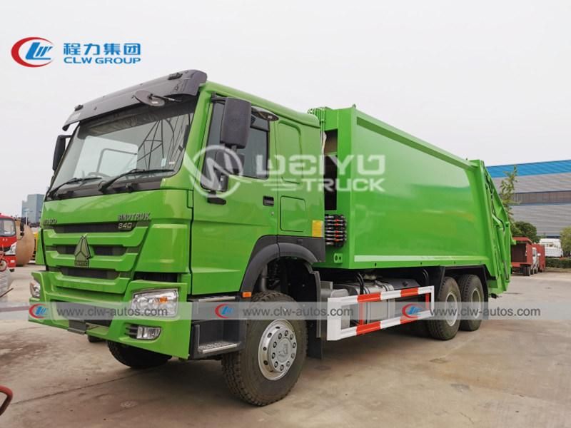 Sinotruk HOWO 6X4 Rhd 20 Cbm CCC 14tons 16 Tons Waste Collection Disposal Garbage Compactor Truck for Sale