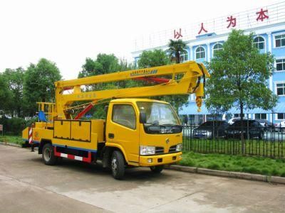 China Dongfeng 18m 20m 22m 24m 25m Hydraulic Aerial Manlift High Altitude Working Platform Truck Aerial Platform Truck