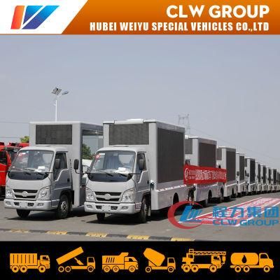 35 Units of Foton LED Billboard Truck and Scrolling Advertisement Posters High Brightness Advertising Truck to Africa