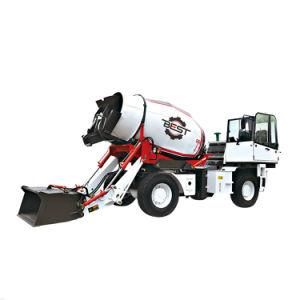 Concrete Mixer Machine 3 Cubic Self Loading Cement Mixing Truck for Construction