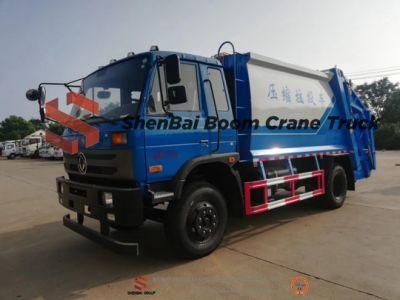 Dongfeng 8 Ton Garbage Truck Compressed Rubbish for Transfer