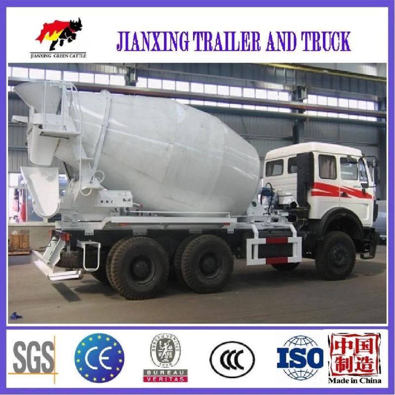 China Brand 6*4 HOWO Chassis 8/9/10 Cbm Concrete Mixer Truck