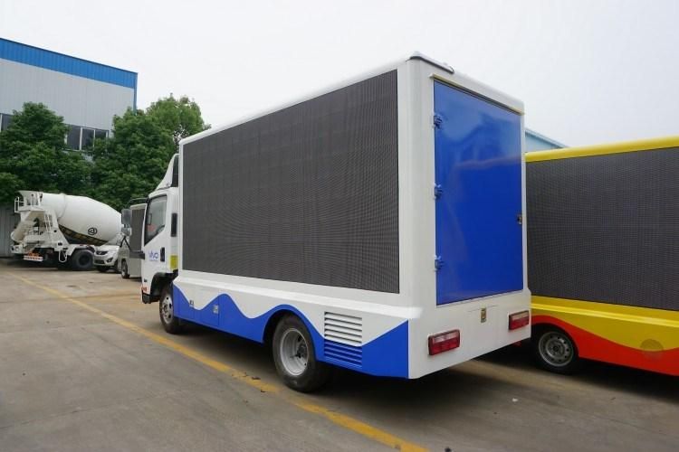 Mobile LED Screen Advertising Light Box Truck