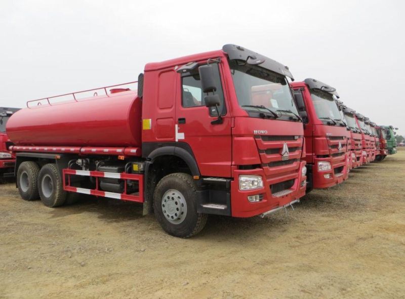 HOWO 6X4 336HP 20000L Water Tank Truck 20 Cbm Water Tank Truck