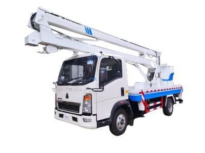 HOWO 4X2 16m 18m Aerial Working Truck High Altitude Working Vehicle