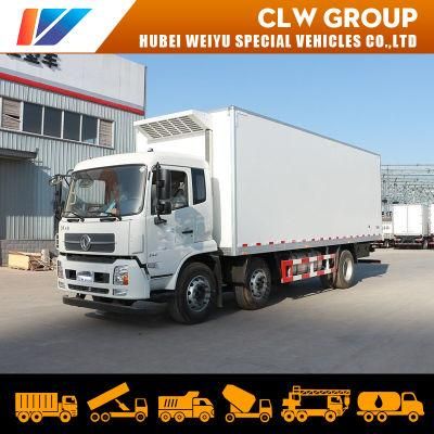 Dongfeng 6*2 20t-30ton Refrigerated Food/Vaccine Transport Refrigerator Freezer 9.6m Van Truck