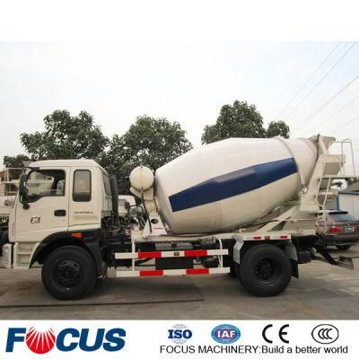 3m3/4m3 Rhd Mini Concrete Truck Mixer with Right Hand Drive