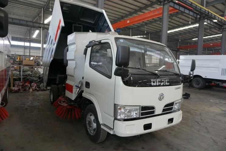 3cbm Small Sweeping Vehicle Dongfeng Truck Mounted Sweeper