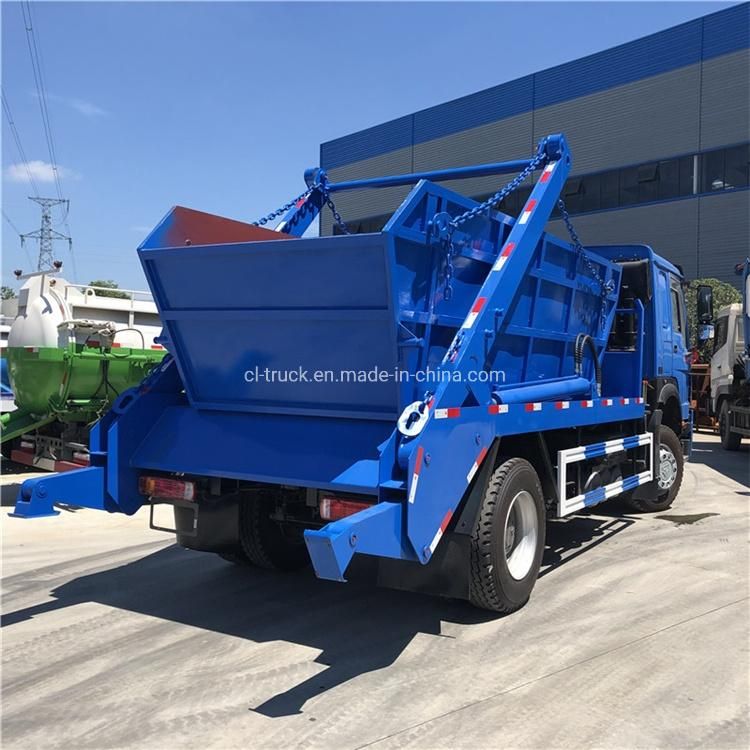 Sinotruk HOWO 10m3 8m3 Skip Loader Garbage Truck 14t