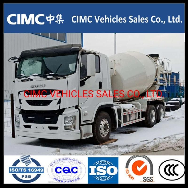 Isuzu Giga 6uz1 Concrete Mixer Truck with Cimc Drum 10cbm