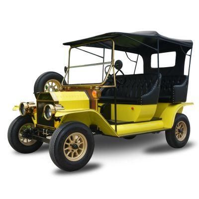 Model T Classic Vehicles Antique Retro Vintage Car Mini Sightseeing Scooter Golf Cart